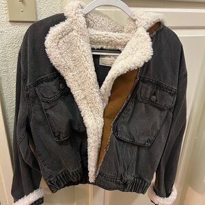 Free People Perry Hooded Jacket size Medium